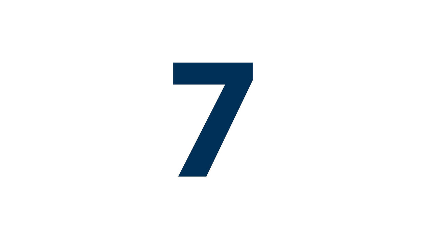 Zahl 7