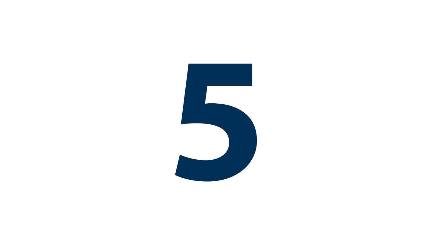 Zahl 5